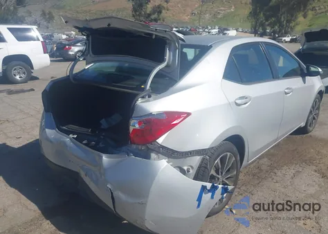2017 Toyota Corolla Se from USA, damaged, VIN 5YFBURHE7HP646669